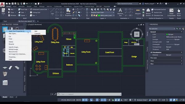 Learn how to streamline your documentation process by converting static linework into intelligent linework and leveraging AutoCAD's global style controls and the industry standard wall style library. https://knowledge.autodesk.com/support/autocad-architecture/getting-started/caas/simplecontent/content/converting-linework-to-intelligent-walls-autocad-architecture.html | AutoCAD
