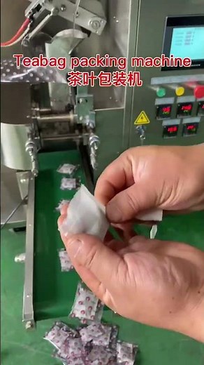 How to make tea bag? Automatic Filter Paper Pouch Sachet herbal loose green Tea Bag Packing Machine