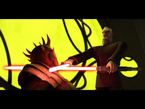 Dooku gives Savage Opress Sith Training [4K HDR] - Star Wars: The Clone Wars