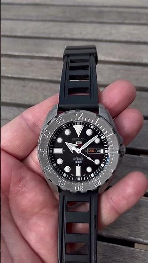 Best Seiko 5 Mod: Upgraded Sapphire Crystal, Super-LumiNova & Acid Etched Case