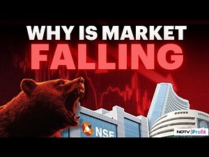 Stock Market Fall LIVE | Why Is Stock Market Falling Today? | Why Is Market Down Today