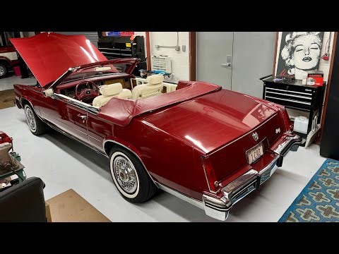 1985 Cadillac Eldorado Biarritz convertible info. Pre engine swap to 6.6 Liter Oldsmobile 403.