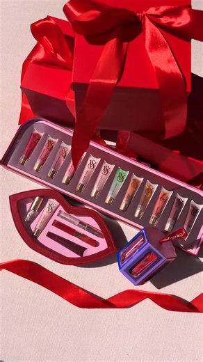 Victoria's Secret on Instagram: "The gift that keeps on kissing—meet the 12 days of gloss."