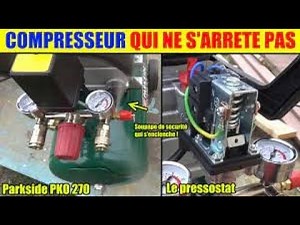 comment brancher un air compresseur