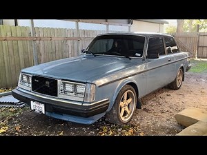 1984 Volvo 242 Manual M46 Swap (Part 1) Pedal box install.