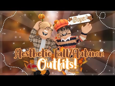 🍂Aesthetic Fall/Autumn Roblox Outfits For Boys *with links* |xCandyc0rex🍂
