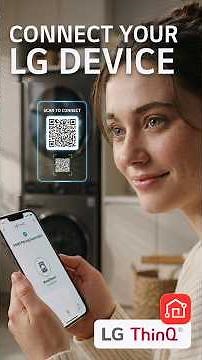 Connect Your LG Device to ThinQ Using QR Code 📱⚡ #Shorts
