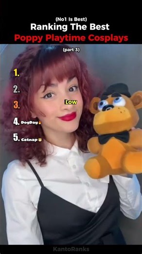 Ranking Best Poppy Playtime Cosplays🔥 3