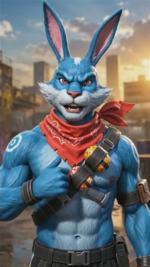 👑 HIP HOP X BUNNY BUNDLE SHOWCASE 🔥 | FREE FIRE#aivideo