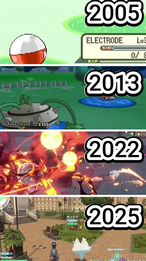 SELF - DESTRUCT Evolution in Pokemon Games (2005 - 2025) ##pokémon #gaming #evolution