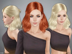 Cazy's Haley Hairstyle - Sims 3