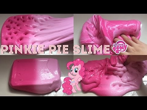 DIY PINKIE PIE - MY LITTLE PONY SLIME !
