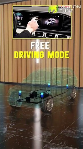 Maybach GLS Dancing Mode Explained in 3D | Air Suspension & Bouncing Mode Breakdow