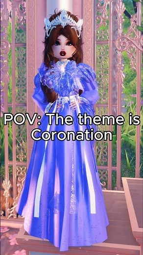 THEME: Coronation👸❤️How many stars would you rate me?⭐️#roblox #dresstoimpress