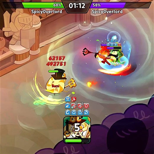Timekeeper Cookie Vs Fire Spirit and Wind Archer "No Toppings" #cookierunkingdom #cookierun