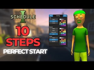 10 BEGINNER steps for a PERFECT start - Schedule 1