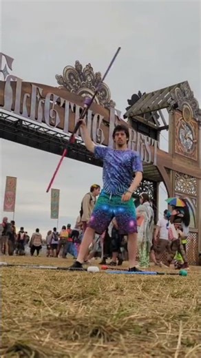 POV you see a Wook Padawan training near the forest #electricforest #jedi #flowtok