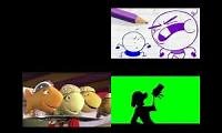 Mix of 4 videos from youtube : The Scream Contents Quadparison 4 For The Scream Contents Superparison 10