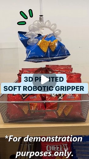 Formlabs on Instagram: "Drop those Likes if you want a tutorial! @formlabs has the most ⚡️diverse materials library⚡️on the planet! In this video, we 3D print a soft robotic gripper with #formlabs Elastic 50A resin. Soft robots are normally manufactured with a complex multi step molding process. But with a Formlabs Form 3+, you can directly print soft, stretchy, and pliable parts. This greatly simplifies the manufacturing process and demonstrates why 3D printing is incredibly useful! In addition