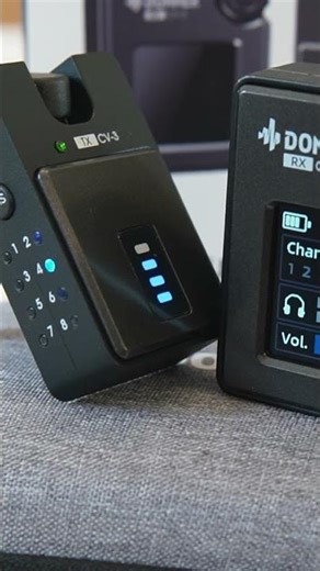 Wireless IEM Monitor System For Musicians #Donner #CV3