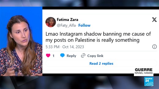 #Instagram est accusé par certains influenceurs de cacher les sujets en lien avec la cause palestinienne. Notre journaliste Dalia Hijazi nous explique cette polémique ⬇ | FRANCE 24