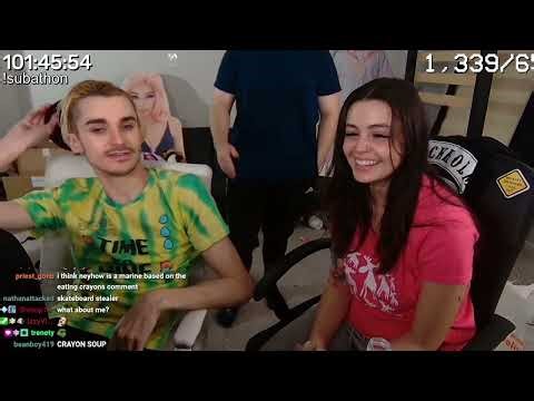 lukeafk kisses his roommate live on twitch | Subathon Day 5