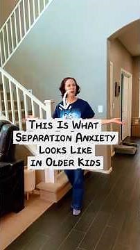 This is What Separation Anxiety Looks Like in Older Kids