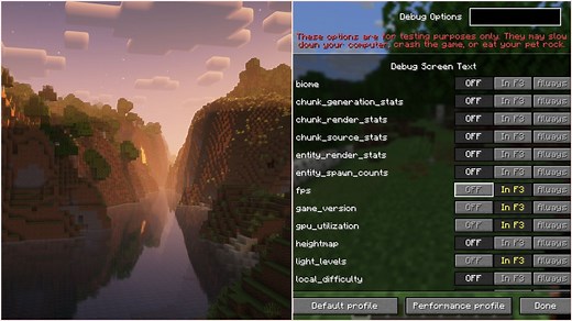 How to use new F3 debug screen in Minecraft Java Edition
