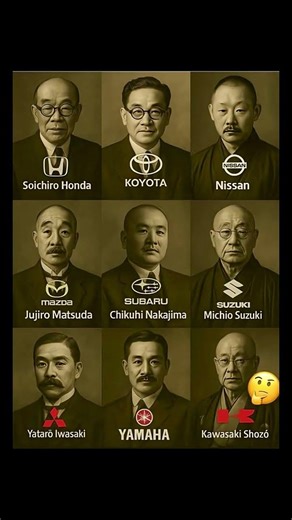 The Founders of Japan's Auto Giants