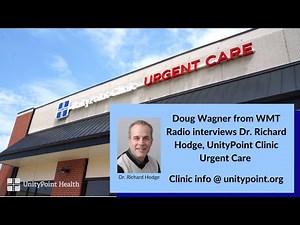 UnityPoint Clinic update following derecho in Iowa on WMT radio