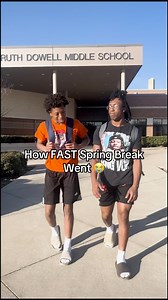 88K views · 2.7K reactions | How FAST EVERYONES Spring Break Goes  #comedy #funnyreels #funnyvideos #school | Ryanthecrashdummy | Facebook