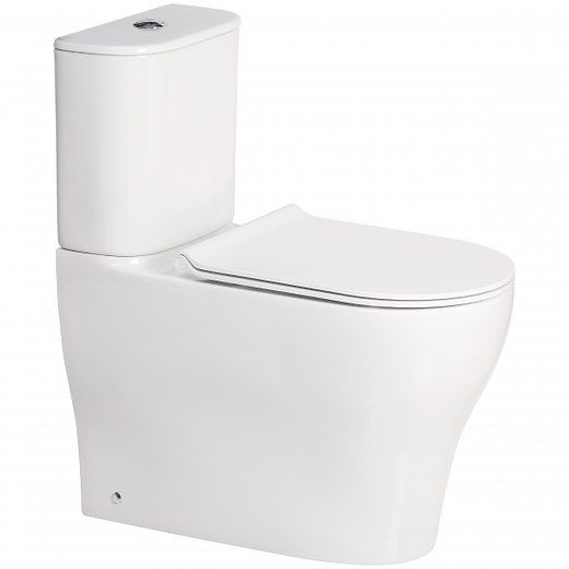 Cygnet Round Back Inlet Toilet Suite | American Standard