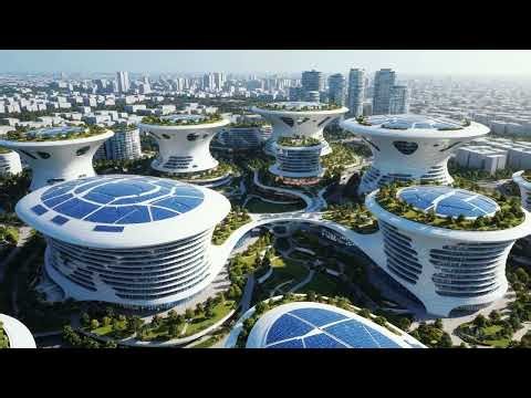 Future Eco Cities: 20 Sustainable Concepts | Solarpunk Visual Journey