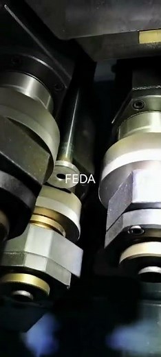 FEDA three rollers hydraulic thread rolling machine FD-60A for knurling on hollow parts