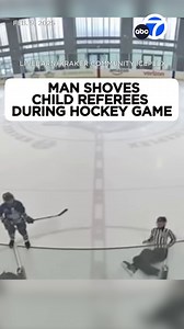 701K views · 6.1K reactions | A man is facing misdemeanor assault charges after shoving two child referees at an amateur hockey game in Seattle. | ABC7 | Facebook