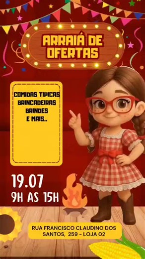 Arraiá das Óticas VisionLens: Venha Celebrar!