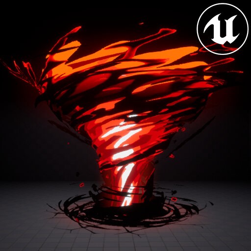 Black Flash Tornado VFX, Malia Kephart