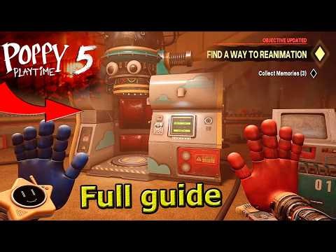 Find a Way to Reanimation Walkthrough – Poppy Playtime Chapter 5