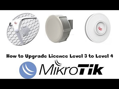 How to Upgrade Mikrotik Licence 3 to L4 (w/ english subtittle)