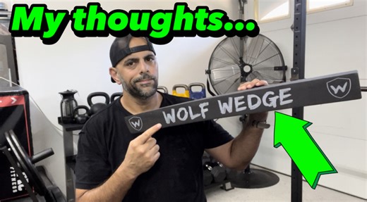 Watch Trainer perspective on Wolf Wedge Squat Wedge on Amazon Live