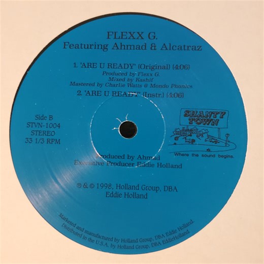 Flexx G Featuring Ahmad & Alcatraz - Are U Ready