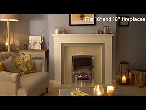 The Glencoe Optiflame 3D Electric Fire by Dimplex