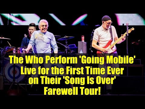 The Who Perform 'Going Mobile' Live for the First Time Ever on Their 'Song Is Over' Farewell Tour!