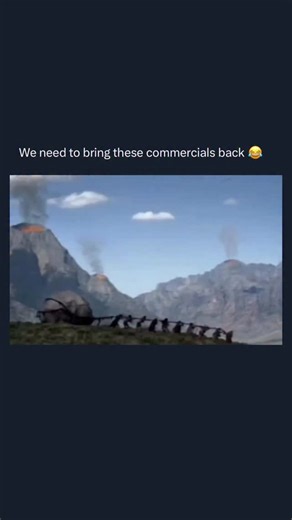 Dark Humor on Instagram: "😂😂 Volvic’s iconic 2005 commercial from the “Volcanicity” campaign takes a sharp, surreal turn into prehistoric humor. Set in the Stone Age, the scene begins with a caveman laboring over a massive stone wheel, leading the audience to believe they are witnessing the invention of transportation. The “breakthrough” happens when he instead mounts the wheel atop a pole and begins a full pole dancing routine, hilariously trading technological progress for pure, unexpected f