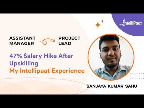 🎯 From Assistant Manager to Project Lead | 47% Salary Hike After Upskilling with Intellipaat
