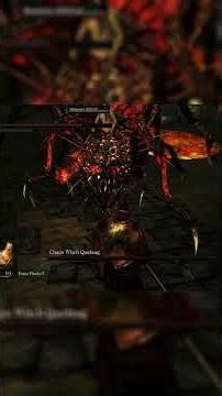 Defeating Chaos Witch Quelaag