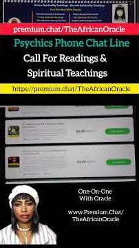 Call Me On Premium.Chat #psychic #chatline