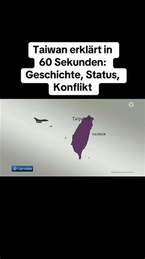 Taiwan erklärt in 60 Sekunden: Geschichte, Status, Konflikt