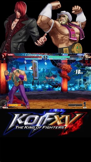 Iori vs Antonov Kof 15 Epic Fight #kof #kof15 #kofxv #iori #athena #shorts #gaming #gta5 #roboloxx