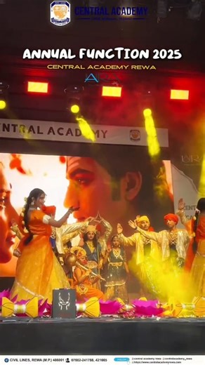 CAcademy Rewa | Central Academy School, Rewa Annual Function 2025 | AURA ✨ Lights, music, smiles & unforgettable moments 💫 AURA wasn’t just a function, it... | Instagram